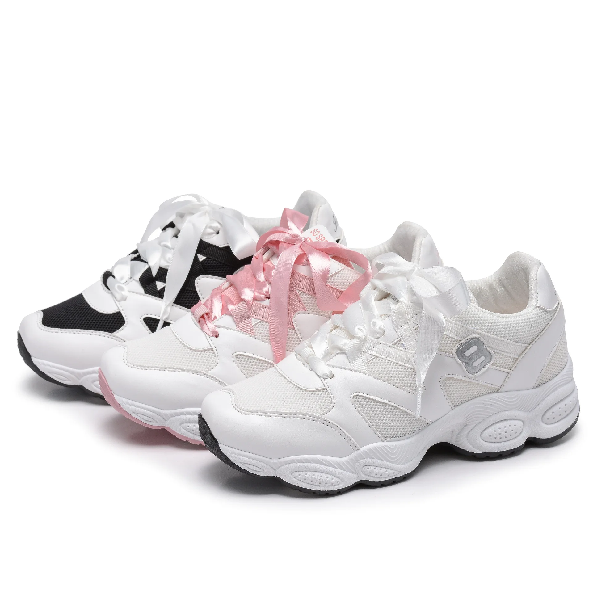 Женские кроссовки Белые для женщин Уличная спортивная обувь Женская Спортивная