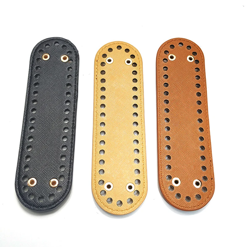 Высококачественная мини-сумка для вязания низ из искусственной кожи с