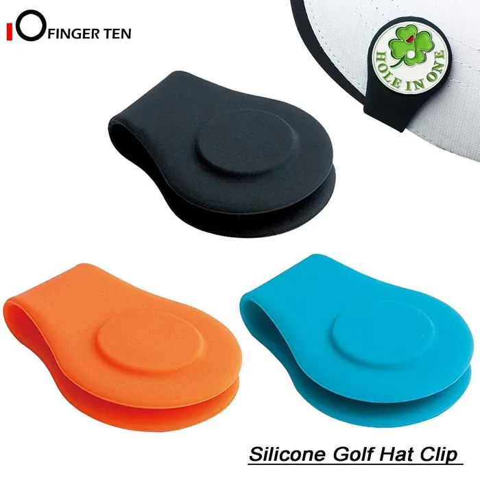 3/6 Pcs New Design Silicone Magnetic Golf Ball Marker Hat Clip Strong Magnet Attached to Your Pocket Edge Belt Dlothes