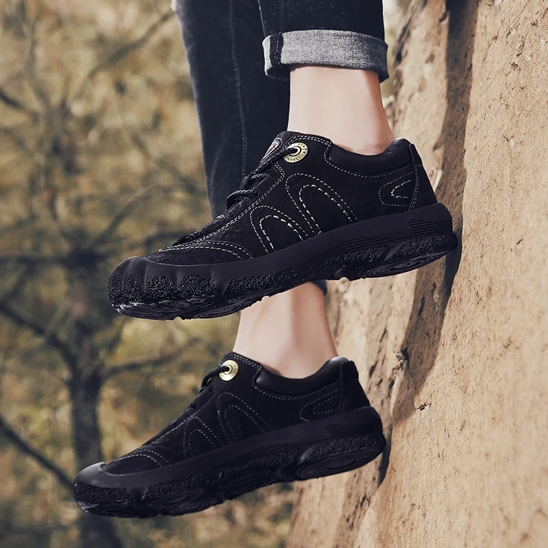 

Casual Shoes For Men 2020 New Men Shoes Casual Breathable Men's Sneakers Mens Boots Sport Leisure Shoe Man Leather Fashion