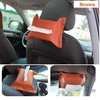 car styling high quality leather car tissue box storage bags for audi a1 a3 a4 a5 a6 a7 a8 b6 b8 b9 q3 q5 q7 c5 c6 s3 s5 s6 rs5