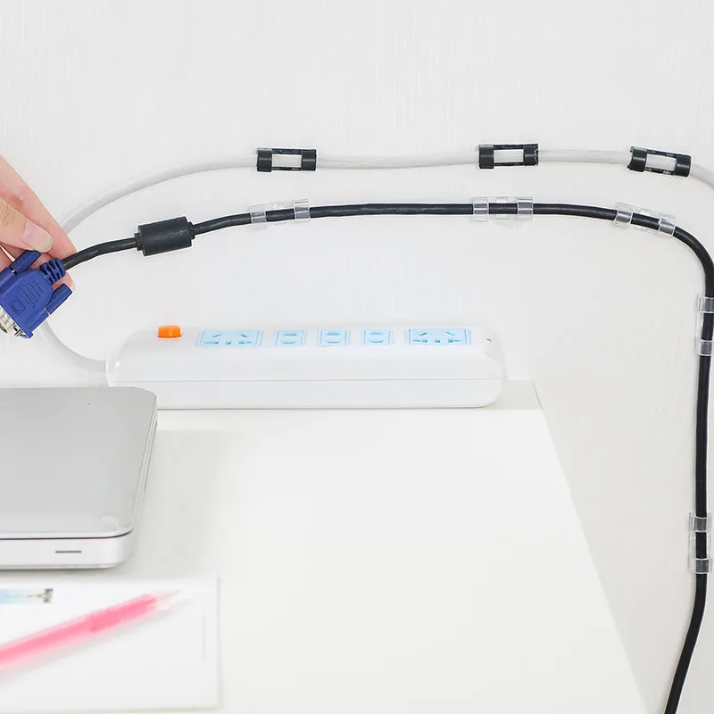 20 шт. самоклеящиеся зажимы для проводов и кабелей| |