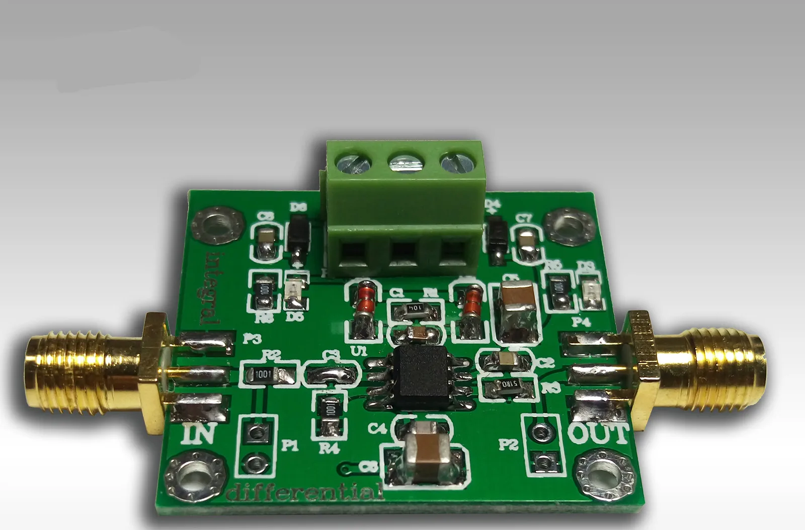 

Analog Integral Operational Amplifier Module Low Frequency Signal