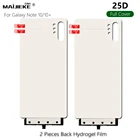 2 шт., Гидрогелевая защитная пленка 25D для Samsung Galaxy S9 S8 S10 plus S10e S10 Note 10 plus Note 9 8 A70 A50