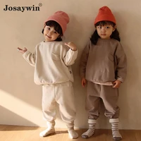 autumn winter clothes sets 2 pieces sets jacketpants long sleeve children suits kids boys girls casual outfits hoodie sets