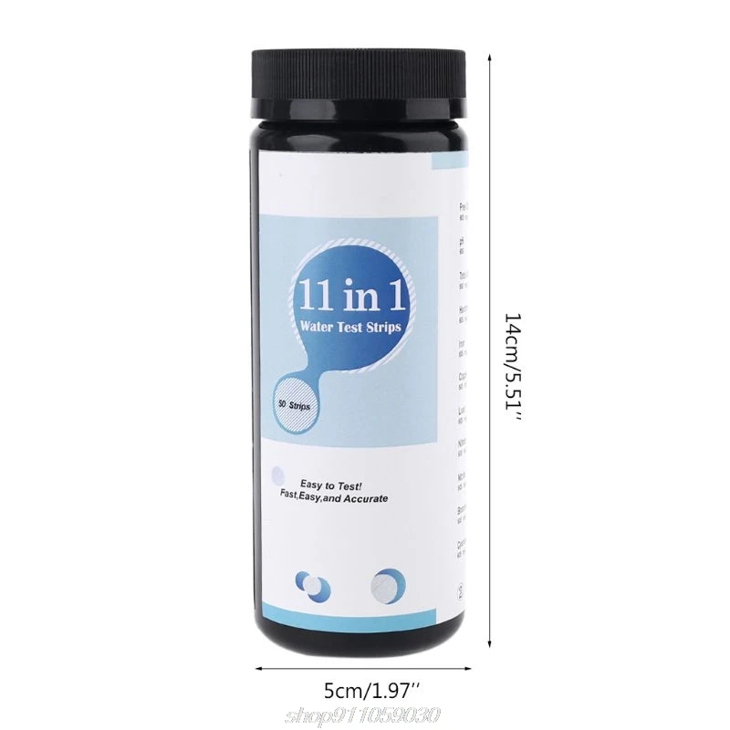 

Upgrade 11-in-1 Drinking Water Test Strip, Water And Tap Water Quality Test, Hardness Test, PH, Bromine, D16 20 Dropshipping