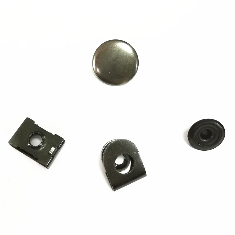 Латунный стальной крючок и планка с украшением оснастки покрытие для кнопок