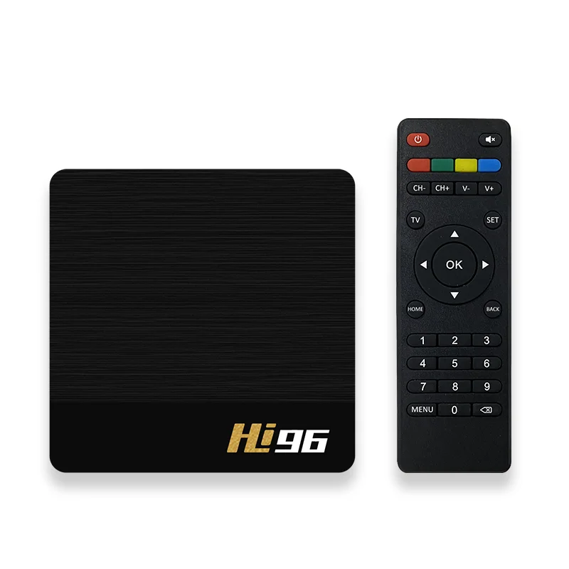 Приставка Смарт-ТВ Hi96 Android 9 0 1 + 8 Гб 2 4 ГГц 4K HDR |