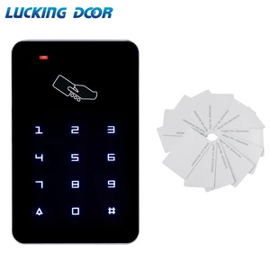 125khz rfid digital keypad access control system door lock controller rfid card reader w 10pcs tk4100 key free global shipping