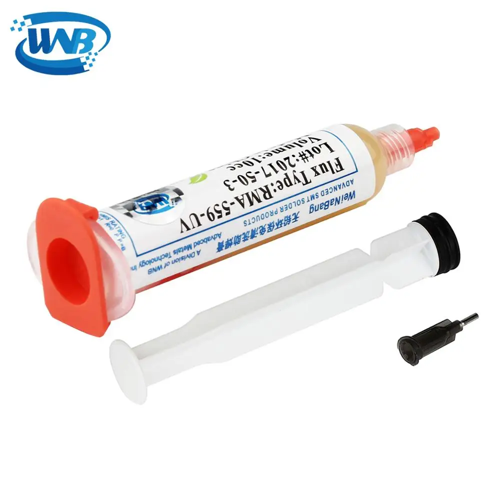 WNB 223/559 10cc RMA-223/559-UV флюсовая паста Бессвинцовая паяльная паста припой флюс 10 мл Инструменты для ремонта сварки аксессуары с иглами