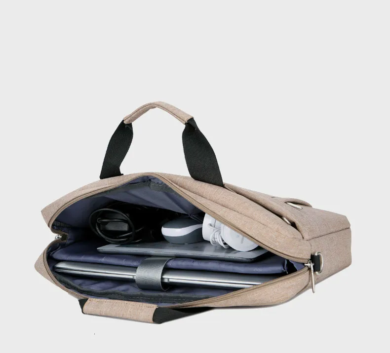 

Nylon Laptop Bag Sleeve Notebook Case 13/14/15.6/17inches Waterproof Office Documents Briefcase Women Men Shoulder Handbag