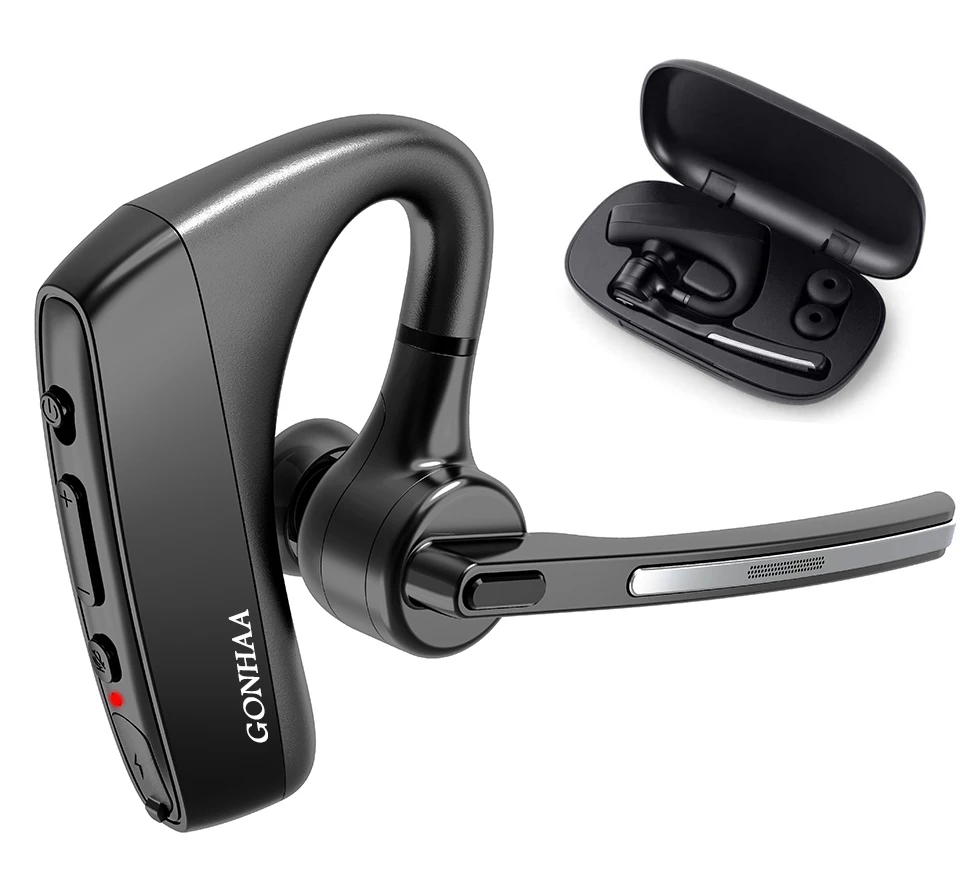 Bluetooth Headset Wireless Earphones HD With CVC8.0 Dual-Mic Noise Reduction Function Suitable For Smart Phones | Электроника