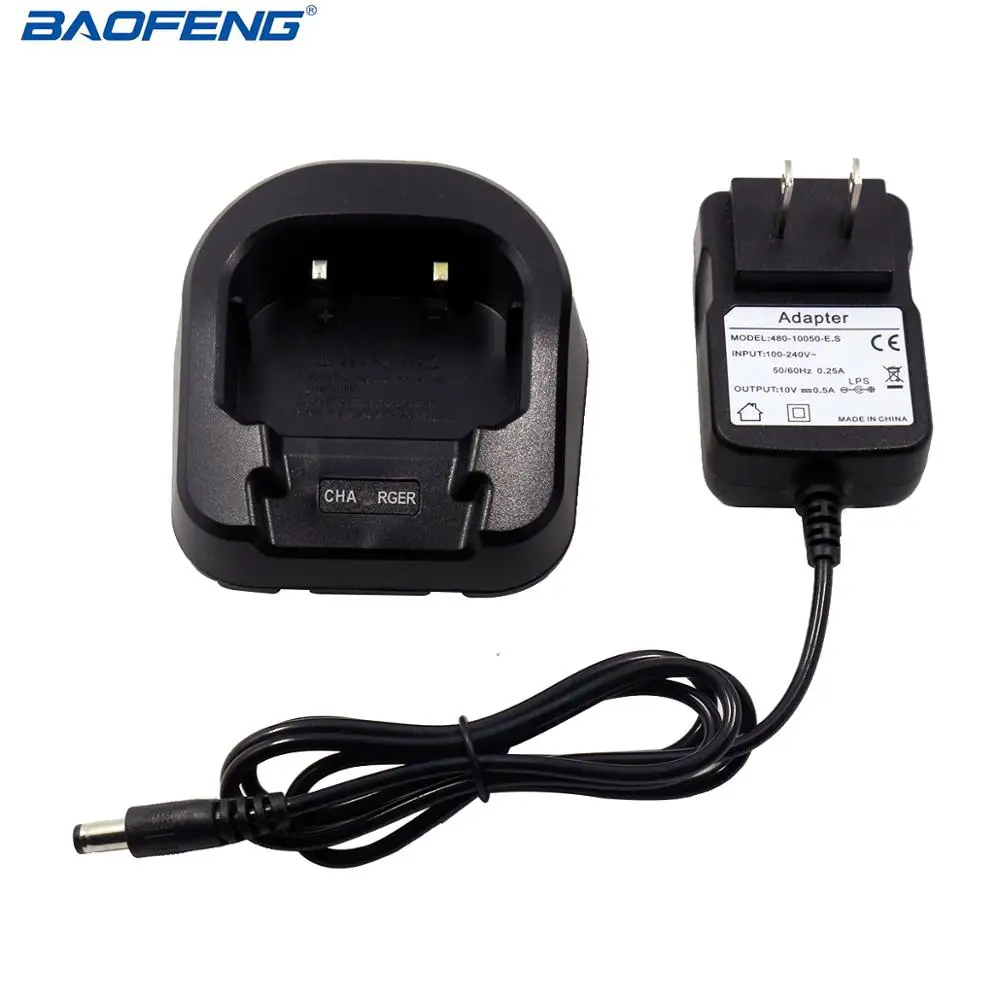 Зарядное устройство Baofeng UV-82 100-240 В CH-8 для рации UV-82HX UV-82HP UV82 двухстороннее радио