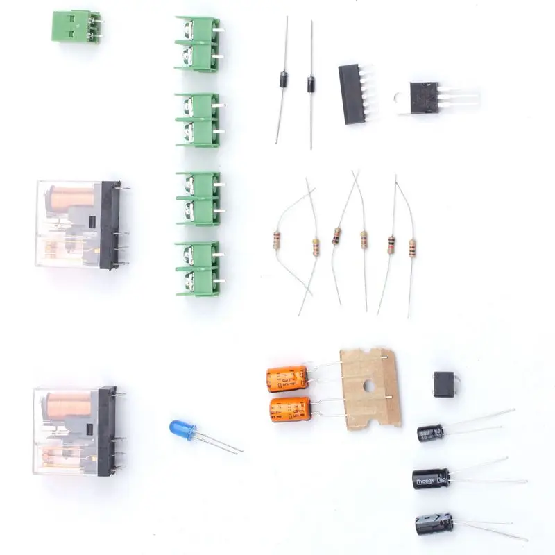Двойной OMRON Реле 7812 + UPC1237 динамик защиты доска комплект для HIFI DIY AC 12-24 |
