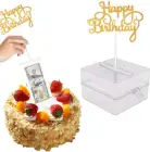Крутящаяся коробка для вытаскивания денег сделай сам с лотосом, форма для изготовления свечей, Забавный сюрприз, украшение для торта на день рождения, подарки на день рождения