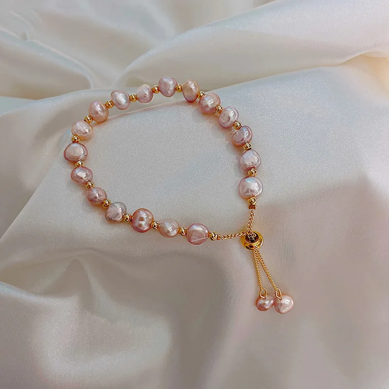 

Bracelets For Women Colorful Jewelry Charm Bracelet Baroque Freshwater Pearl Crystal Bracelet Bracelet Handmade Beaded Bracelet