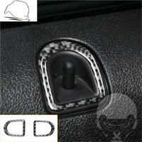 for ford mustang gt 2005 2009 s197 car door lock button knob frame cover ring sticker push button carbon fiber accessories black