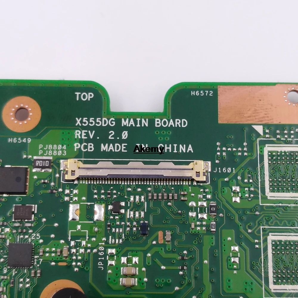 

X555DG Laptop motherboard For Asus X555YA X555YI original mainboard 4G-RAM A6-7310