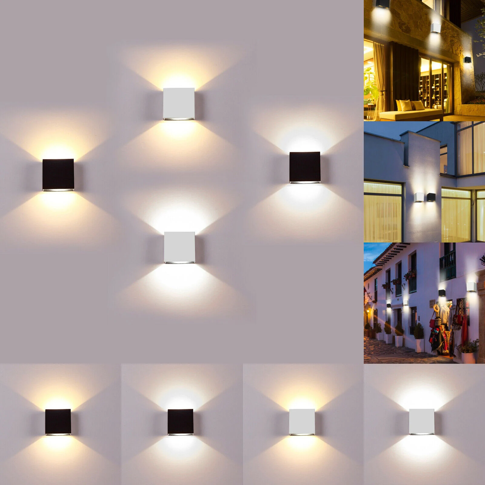 

6W LED Wall Lamp Modern Up Down Sconce Lighting Fixture Light Indoor Decoration HK3
