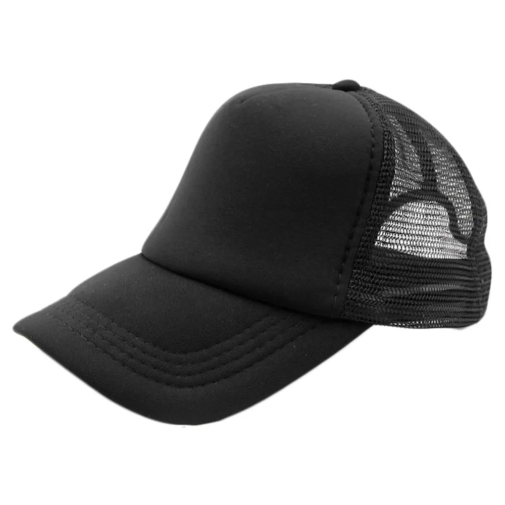 

VORON 6 color Cheap Mens Plain Trucker Hats for Spring Summer Womens Blank Mesh Snapback Caps Men Foam Net Snap Back Cap