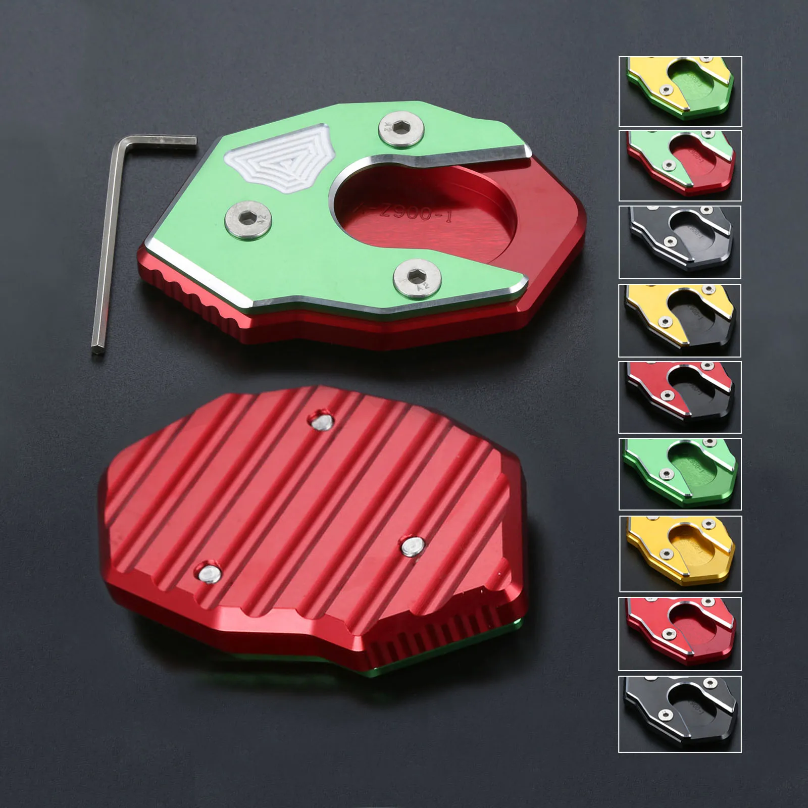 Подножка для мотоцикла подножка боковая подставка удлинитель опорная пластина