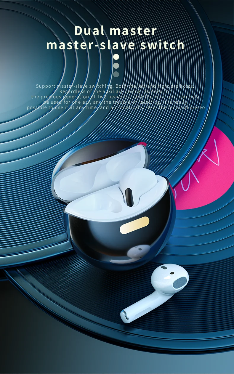 

Tws Bluetooth5.0 Draadloze Touch Headset Muziek Ruisonderdrukking HIFIStereo Sport Waterdichte Met Microfoon Oordopjes Headphone