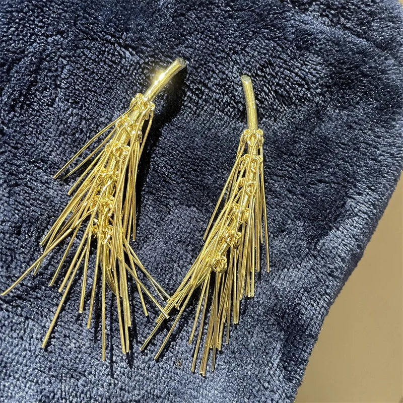 

Chic Fashion Long Earrings Retro Exquisite Pendientes Mujer