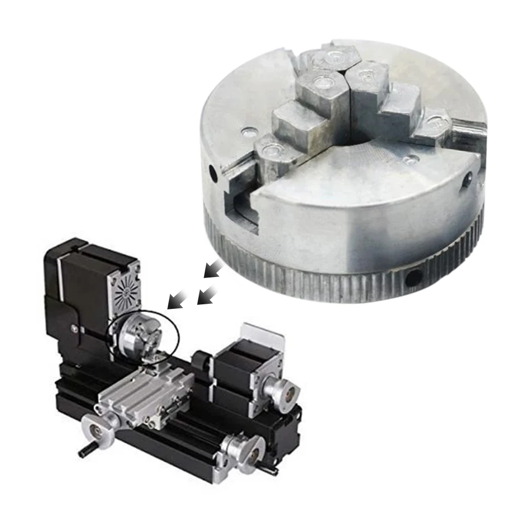 

Z011 Zinc Alloy For Mini Lathe Power Tool Connecting Rod M12 High Accuracy Easy Install Three Jaw Chuck Rustproof 10-35mm