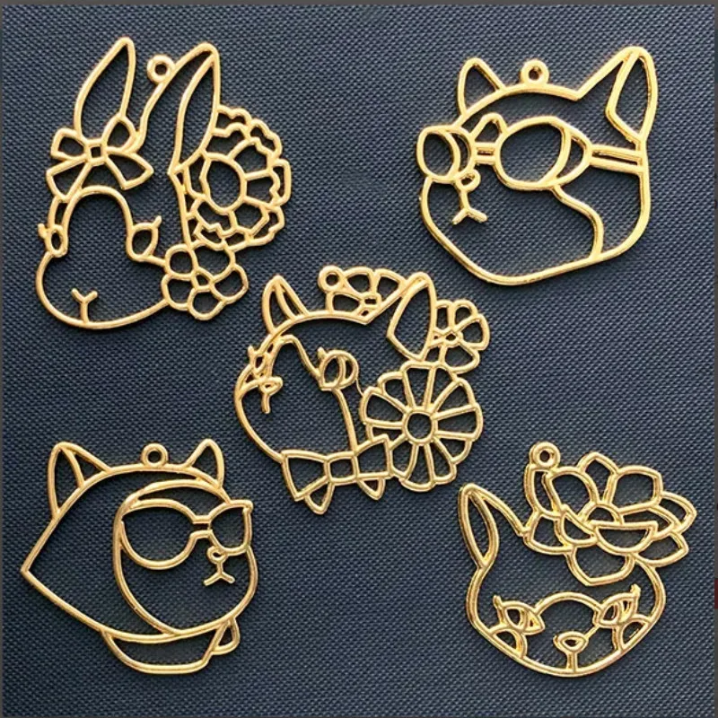 Kawaii животный открытый ободок ассортимент кошачий котенок кролик Кролик Лисий