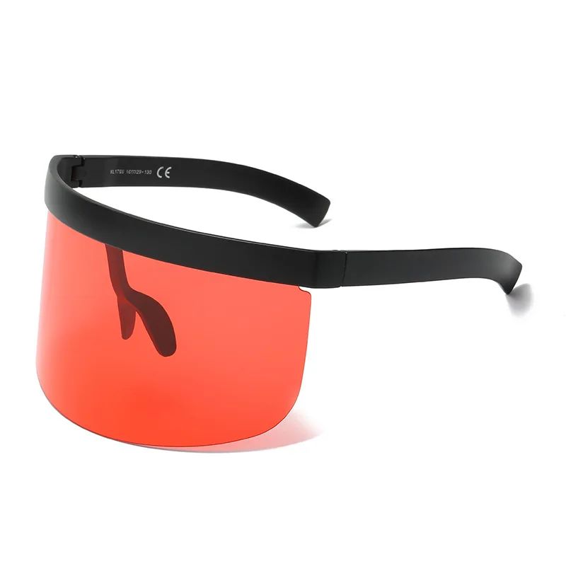 

Summer Sun Protection Sunglasses Women Men Outdoor Sport Shades Glasses Big Frame Shield Visor Windproof Cycling Bike Eyewear