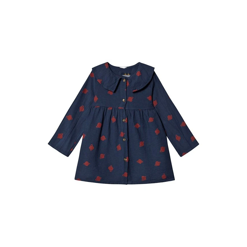 Pre-sale SQING-B Girls Dress New Fall 2019 Winter Cartoon Princess Kids Dresses for Christams Print Toddler Girl | Детская одежда и