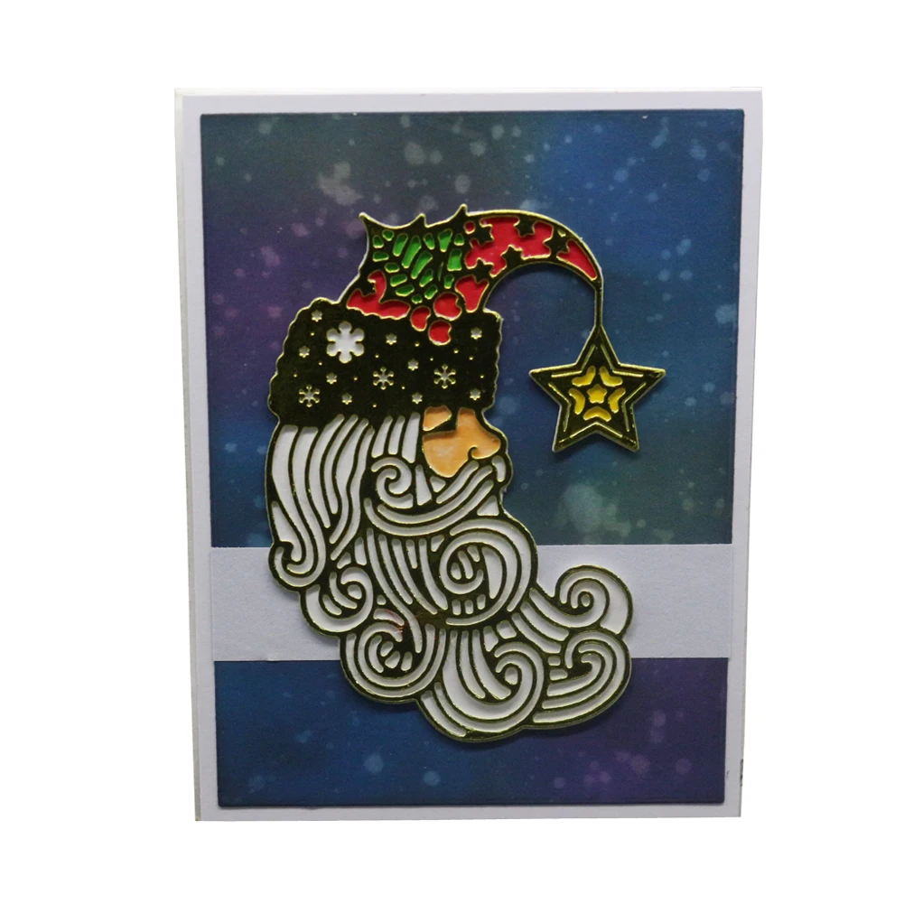 Кепка Сейлор Мун металлические Вырубные штампы Санта Клаус рождественские