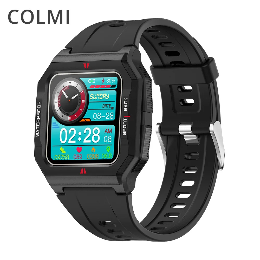 

COLMI P10 Smart Watch Men Full Touch Heart Rate Monitor IP67 Waterproof Fitness Tracker Neo Smartwatch for Xiaomi iOS Phone