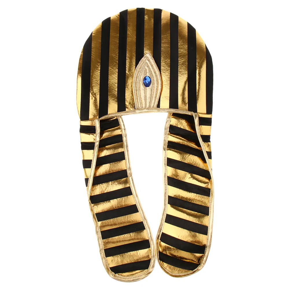 Смешные Мужчины Женщины Косплей Египет египетский фараон король шляпа реквизит