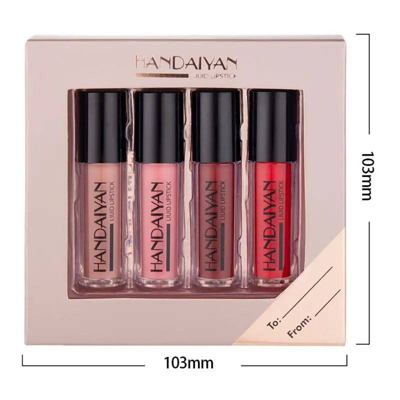 

Waterproof Matte Lip Gloss Long Lasting Liquid Lipstick Beauty Cosmetic