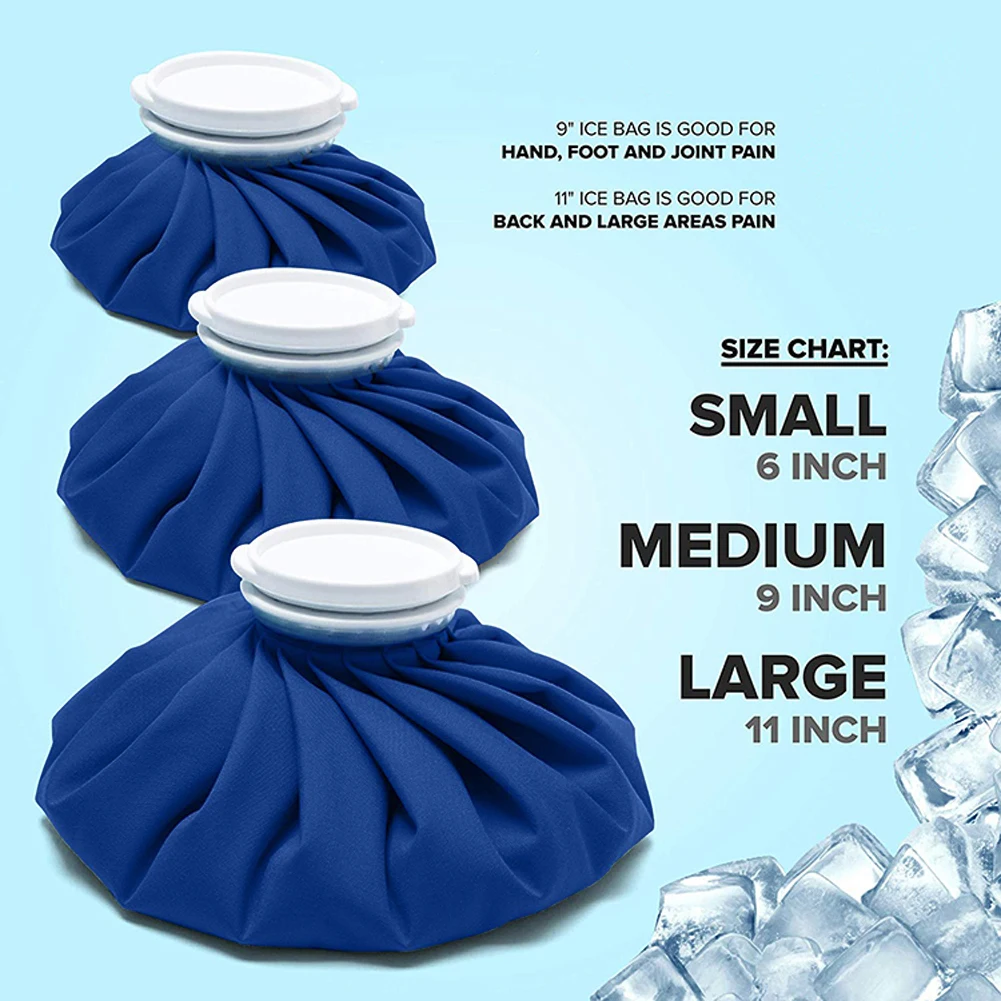 

Medical Ice Bags Cool Ice Bag Reusable Sport Injury Outdoor Muscle Aches First Aid Relief Pain Health Care Cold Therapy Ice Pack