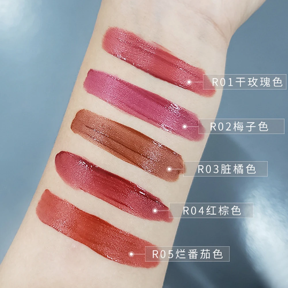 

Hot sell Ice Crystal Lip Balm Moisturizing Glitter Shimmer Lipstick Lasting Waterproof Nonstick Cup Not Fade With Brush shipping