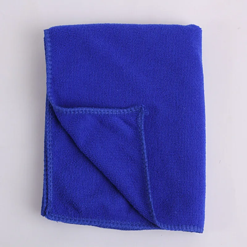 40*40 см микрофибра чистящая ткань синий цвет абсорбент для кухни чистящие