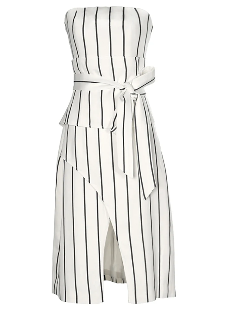 

custom Australian designer's one neck bra casual dress for women's spring and summer