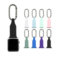 doctor strap for apple watch nurse series 654321se silicone sport band for iwatch metal hanger easy hook 38 42 40 44 carabiner