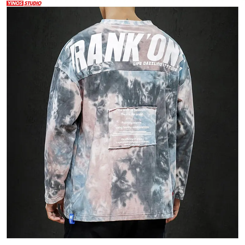 Прямая поставка 2020 облегающая футболка в стиле хип-хоп Осенняя с длинными