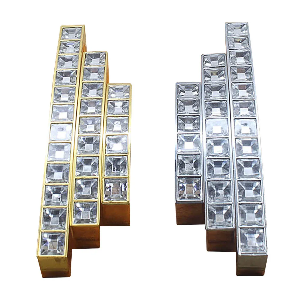 Алмазные дверные ручки Хрустальные Ручки для ящиков шкаф Поворотная кнопка из