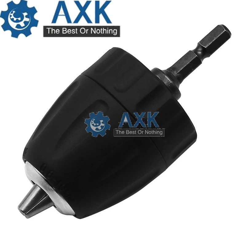 1Piece 0.8-10mm Keyless Drill Chuck 3/8&quot 24UNF with Adaptor for Electric Drills Power Tools Accessories LT303 |