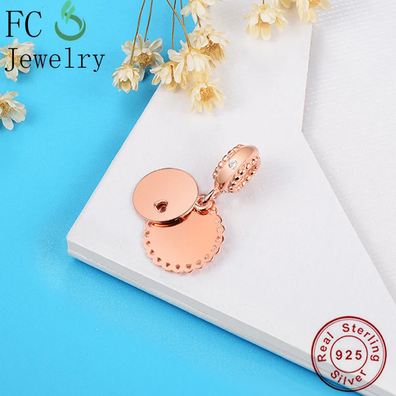 FC ювелирные изделия подходят к оригинальным браслетам Pandora брелоки 925 пробы