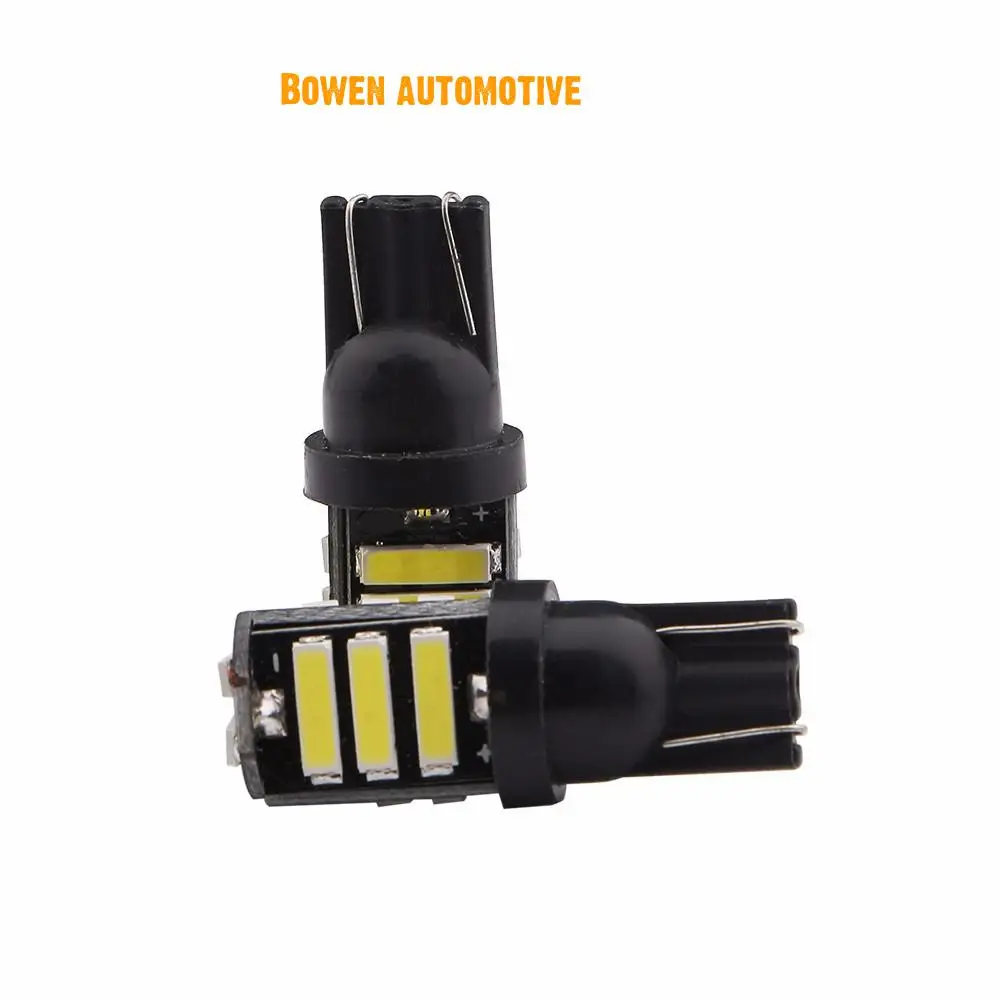 

LD 2X T10 7020 11smd automobile led width indicator lamp instrument reading license plate door