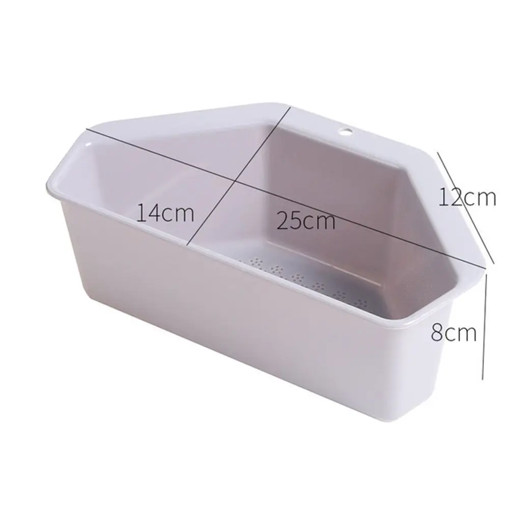 Sink Filter Shelf Plastic Kitchen Triangular Drainer Basket Vegetable Fruit Strainer | Обустройство дома