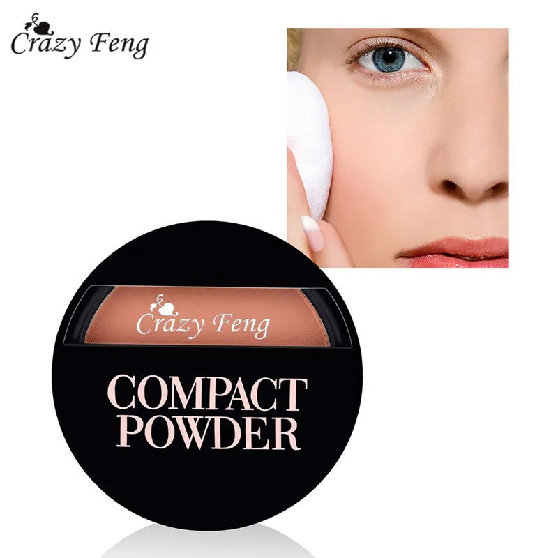 Натуральная палитра пудры для лица прессованный минеральный Пудра со спонжем