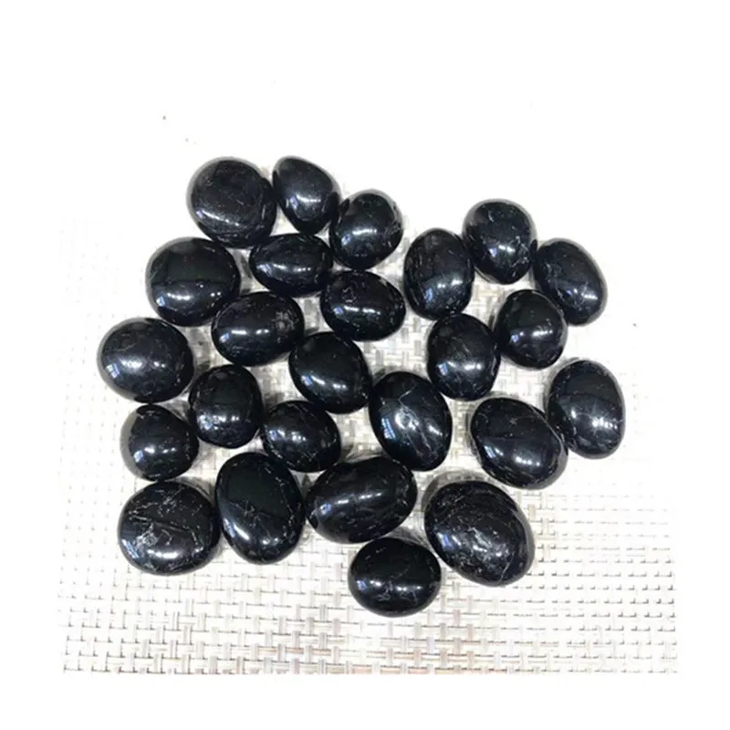 

Natural Black Tourmaline Tumbled Crystals Healing Stones For Sale