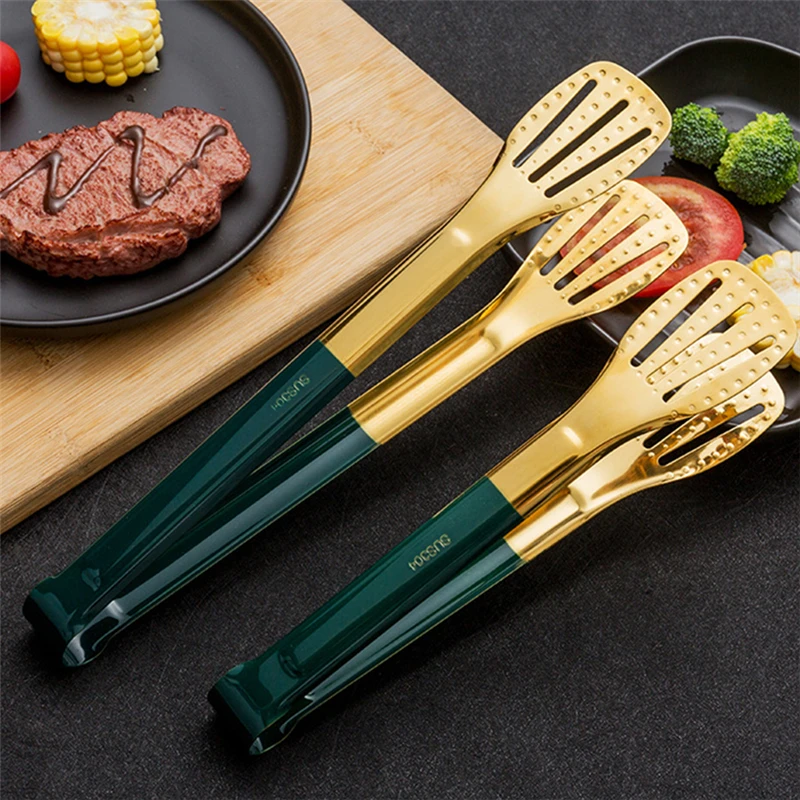 Щипцы из нержавеющей стали для барбекю и гриля термостойкие прищепки салата