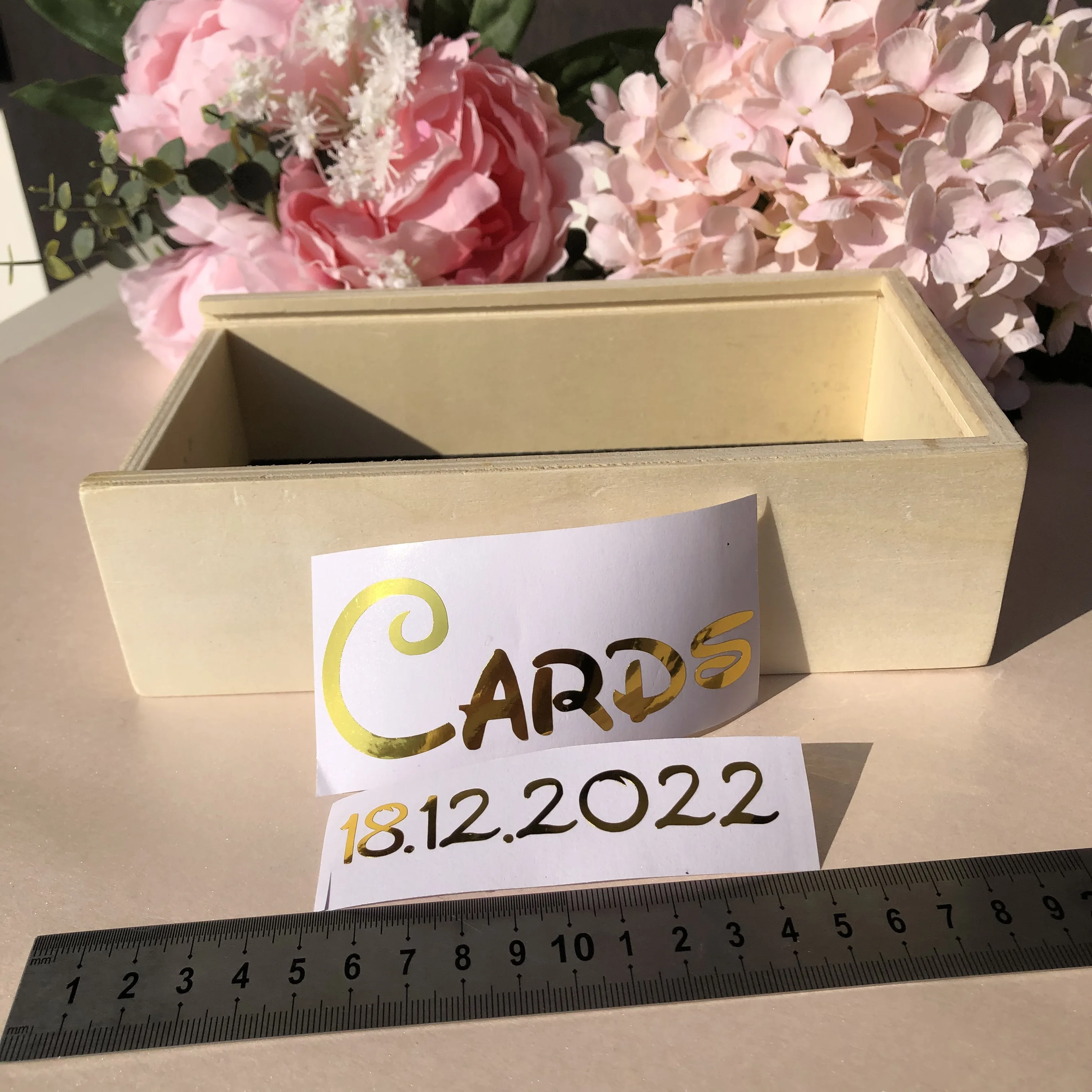 Свадебные открытки наклейка для коробки персонализированные деревенские